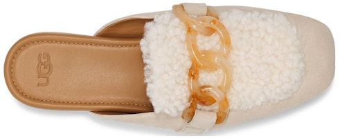 (W) UGG Janaya Chain Mule ''Sheepskin Pure Tone'' Kasut Wanita Kulit Biri-biri Tulen 1136891 3