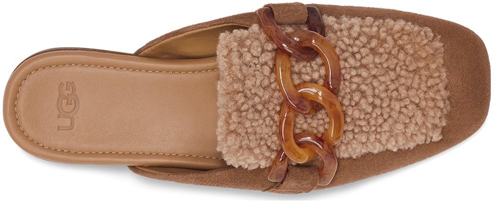 (W) UGG Janaya Chain Mule 'Sheepskin Pure Tone' Sepatu Kulit Domba. 1136891 Shop (W) UGG Janaya Chain Mule 'Sheepskin Pure Tone' Sepatu Kulit Domba. 1136891