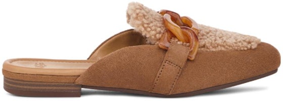 (W) UGG Janaya Chain Mule ''Sheepskin Pure Tone'' Kasut Wanita Kulit Biri-biri Tulen 1136891 2
