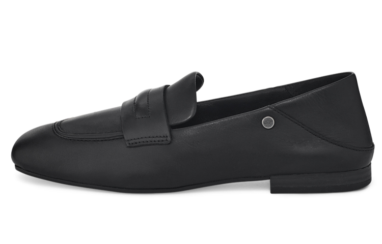 (Women) UGG Janaya Collapsable Loafer 'Black' 1128412-BLLE