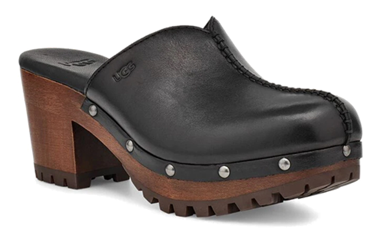 (W) UGG Judi Suede High Heel 'Fashion Black' 圖 3