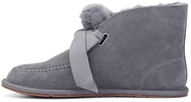 (Women) UGG Kallen Lace Lacing Fleece Lined Purple Gray 1119934-NHT (Women) UGG Kallen Lace Lacing Fleece Lined Purple Gray 1119934-NHT