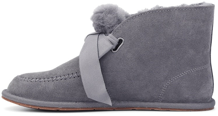 (Women) UGG Kallen Lace Lacing Fleece Lined Purple Gray 1119934-NHT Buy (Women) UGG Kallen Lace Lacing Fleece Lined Purple Gray 1119934-NHT
