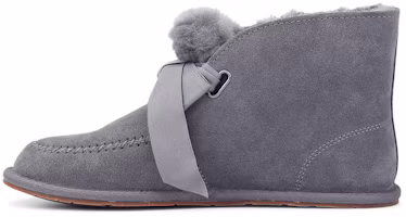 Buy (W) UGG Kallen Lace Schnürstiefel Fleece Gefüttert Lila Grau 1119934-NHT