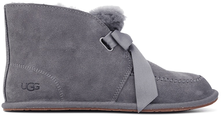 (Women) UGG Kallen Lace Lacing Fleece Lined Purple Gray 1119934-NHT Order (Women) UGG Kallen Lace Lacing Fleece Lined Purple Gray 1119934-NHT