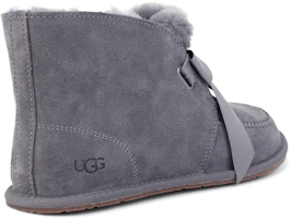Shop (W) UGG Kallen Lace Schnürstiefel Fleece Gefüttert Lila Grau 1119934-NHT