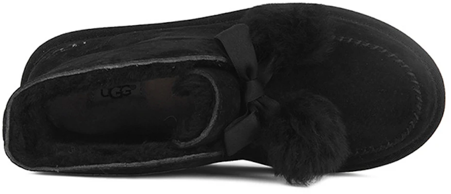 (W) UGG Kallen Mocassino in Pelle Scamosciata con Pom Pom ''Nero'' 1017541-BLK Lookbook (W) UGG Kallen Mocassino in Pelle Scamosciata con Pom Pom ''Nero'' 1017541-BLK