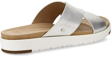 Purchase UGG Kari 舒適輕便一字型厚底拖鞋 女款 銀色