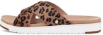 (W) UGG Kari Coklat 'Sandal Cetakan Harimau Bintang' 1119736-TAN