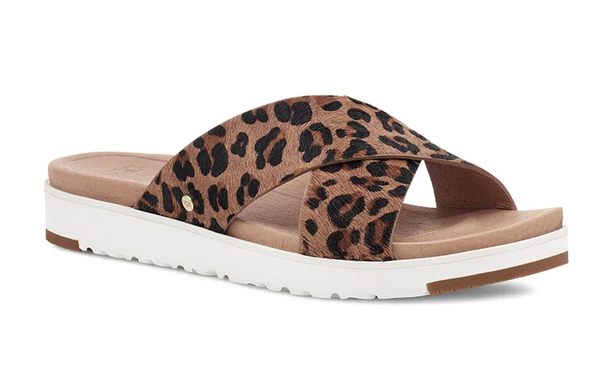 Lookbook (Women) UGG Kari Brown 'Leopard Print Slide' 1119736-TAN