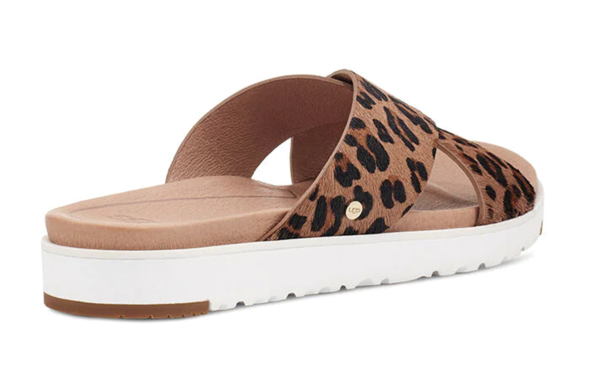 Purchase (Women) UGG Kari Brown 'Leopard Print Slide' 1119736-TAN