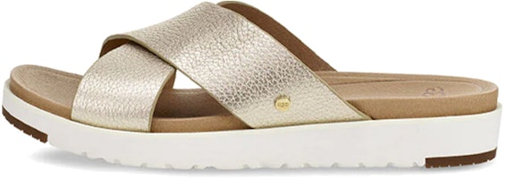 (Women) UGG Kari Slide 'Gold' 1102911-GOLD (Women) UGG Kari Slide 'Gold' 1102911-GOLD