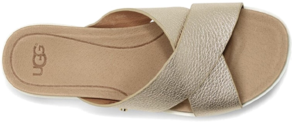 (Women) UGG Kari Slide 'Gold' 1102911-GOLD Shop (Women) UGG Kari Slide 'Gold' 1102911-GOLD