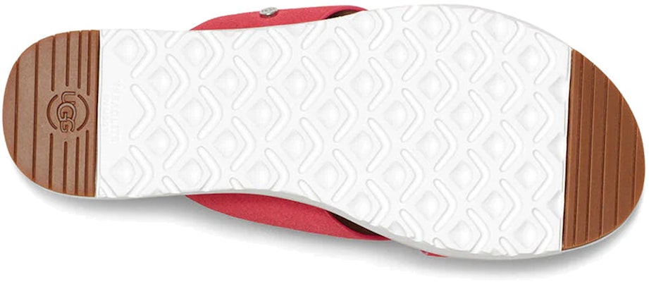 (Women) UGG Kari Slide 'Strawberry Red' 1117278-SSTS Details for (Women) UGG Kari Slide 'Strawberry Red' 1117278-SSTS