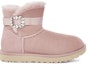Order UGG Karlie Brooch 加絨雪地靴 女款 粉色