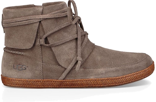 (W) UGG Kavar Reid '灰色缎带短靴' 1019129-SLA9(YC) Order (W) UGG Kavar Reid '灰色缎带短靴' 1019129-SLA9(YC)