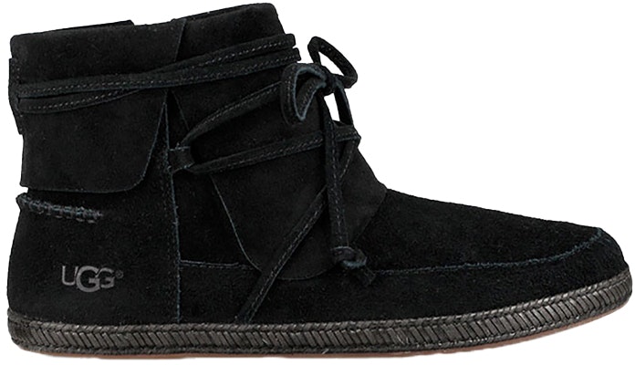 (Women) UGG Kavar Reid Short Boot 'Black Ribbon' 1019129-BLK(YC) Order (Women) UGG Kavar Reid Short Boot 'Black Ribbon' 1019129-BLK(YC)