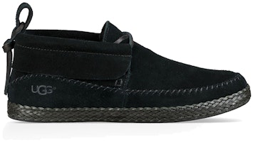 (W) UGG カバ ウッドリン モカシン (ブラック) 1094814-BLK Order (W) UGG カバ ウッドリン モカシン (ブラック) 1094814-BLK