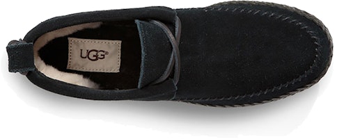 (W) UGG カバ ウッドリン モカシン (ブラック) 1094814-BLK Shop (W) UGG カバ ウッドリン モカシン (ブラック) 1094814-BLK