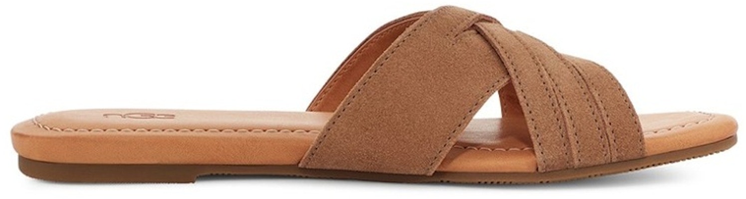 (W) UGG Kenleigh Slide ''Chestnut'' Damen/Herren Hausschuhe 1142710-CHE Order (W) UGG Kenleigh Slide ''Chestnut'' Damen/Herren Hausschuhe 1142710-CHE