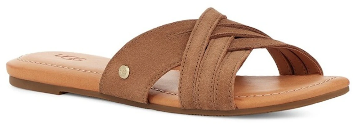 (W) UGG Kenleigh Slide ''Chestnut'' Damen/Herren Hausschuhe 1142710-CHE Lookbook (W) UGG Kenleigh Slide ''Chestnut'' Damen/Herren Hausschuhe 1142710-CHE
