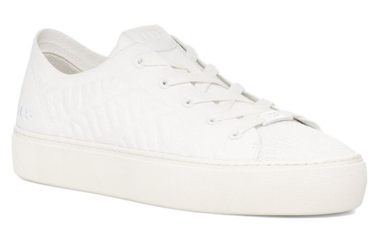 Order (W) UGG 低帮针织鞋 '时尚白' 1125095-WHT