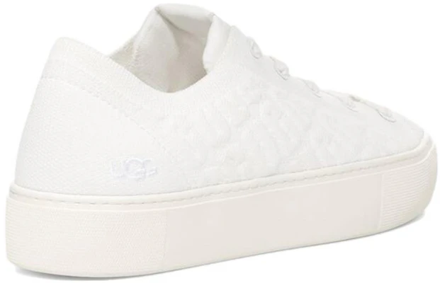(W) UGG 低帮针织鞋 '时尚白' 1125095-WHT Lookbook (W) UGG 低帮针织鞋 '时尚白' 1125095-WHT