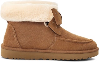 UGG Kyrina 雙層牛皮 加絨保暖 中短筒 雪地靴 女款 栗色 Order UGG Kyrina 雙層牛皮 加絨保暖 中短筒 雪地靴 女款 栗色