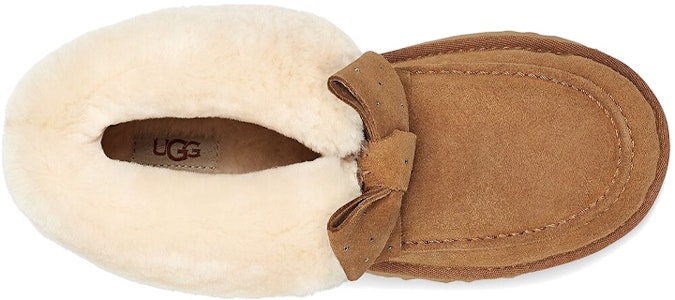 UGG Kyrina 雙層牛皮 加絨保暖 中短筒 雪地靴 女款 栗色 Shop UGG Kyrina 雙層牛皮 加絨保暖 中短筒 雪地靴 女款 栗色