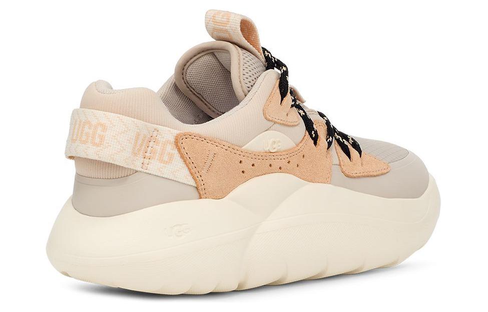 Shop UGG 牛分層皮 雅緻舒適 防滑耐磨 低筒 休閒生活鞋 女裝 陶土褐白色