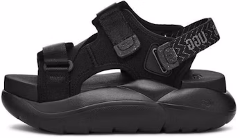 (Women) UGG LA Alto Cross Strap 'Black' 1152688-BLK (Women) UGG LA Alto Cross Strap 'Black' 1152688-BLK