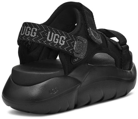 UGG 帆布 圓頭百搭 沙灘涼鞋 女款 黑色 Shop UGG 帆布 圓頭百搭 沙灘涼鞋 女款 黑色