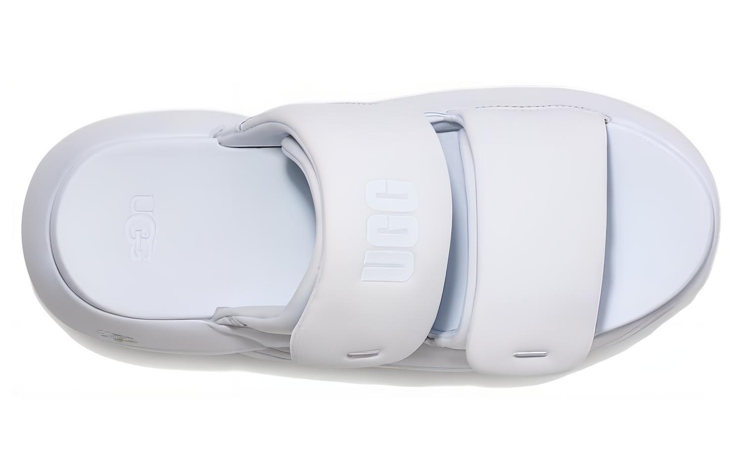 Lookbook UGG 舒適百搭 一字拖鞋 女款 藍色