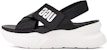 (W) UGG 블랙&화이트 스포츠 샌들 1117354-BWHT