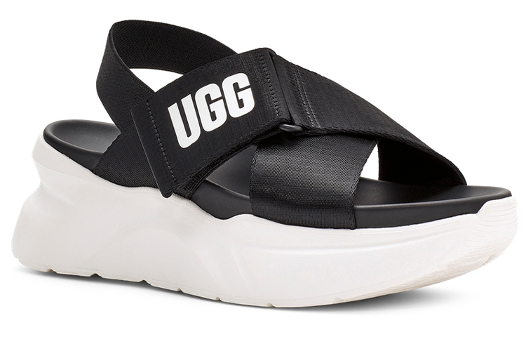 Lookbook (W) Sandalias deportivas UGG 'Negro Blanco'. 1117354-BWHT