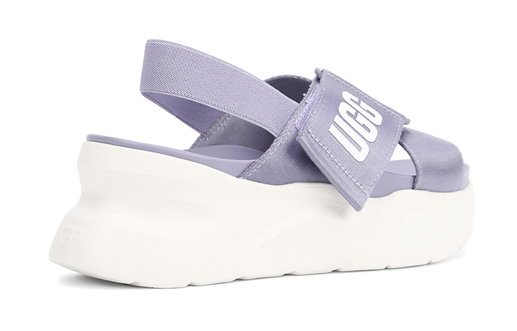 Purchase (W) UGG La Breeze Offene Zehen Sandalen Weiß Lila ''Schwarz Weiß'' 1117354-JGL