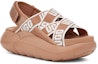 Lookbook (W) Sandal Sukan UGG LA Cloud Collection 'Coklat' 1110090-PUTT