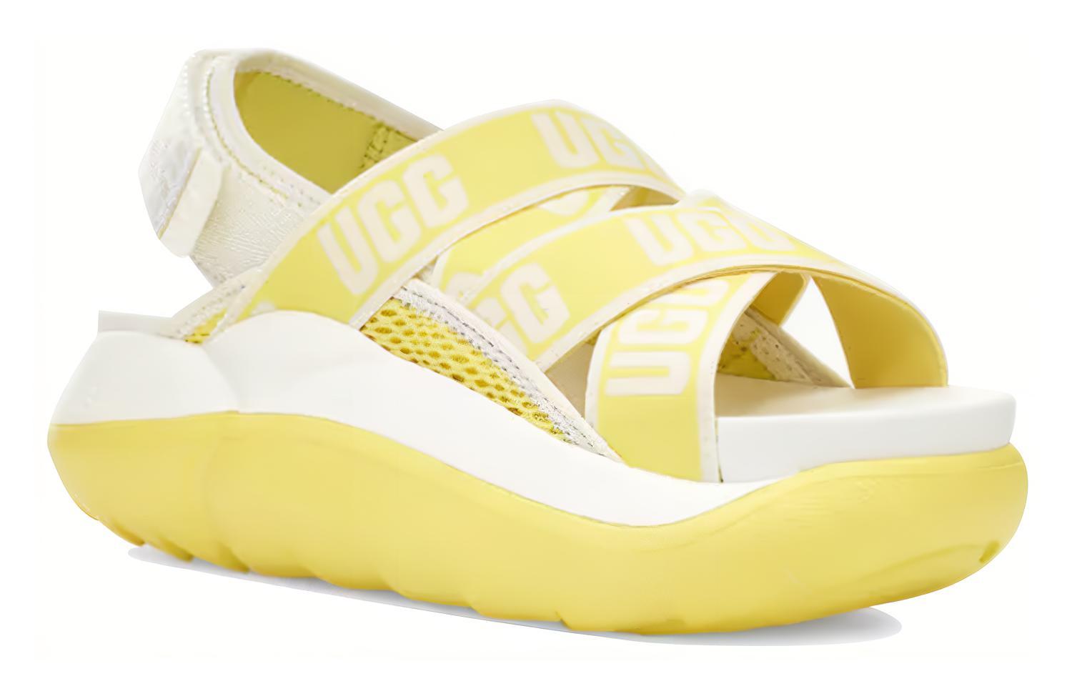 Lookbook (W) UGG LA クラウド サンダル (イエロー) 1110090-MWSS