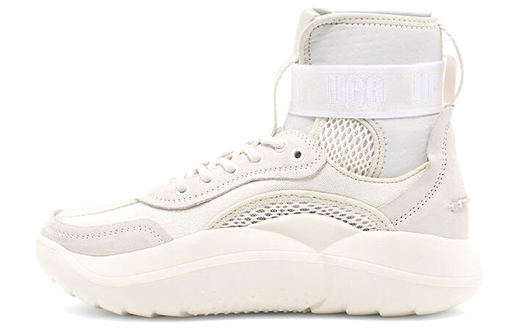 (Women) UGG LA Cloud Hi White 1108914-GRDN