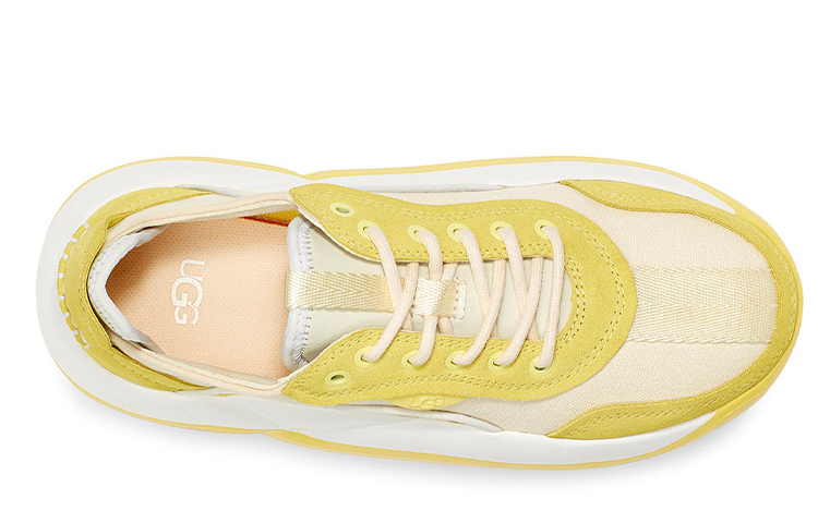 Purchase UGG LA 雲端低筒 瑪格麗特色 厚底鞋 女款 黃白