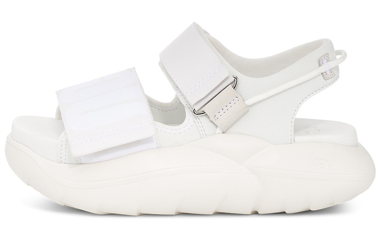 (Women) UGG LA Cloud Series 'Fashion Breathable Thick Sole Sandals - White' 1125103-WHT