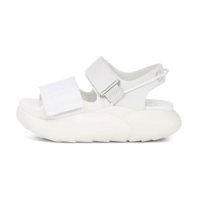 (W) UGG LA Cloud Series 'Fashion Breathable Thick Sole Sandals - White'