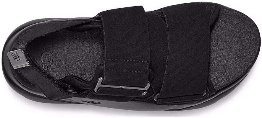 UGG LA 雲系列 織物 輕盈舒適 時尚涼鞋 女款 黑色 Lookbook UGG LA 雲系列 織物 輕盈舒適 時尚涼鞋 女款 黑色