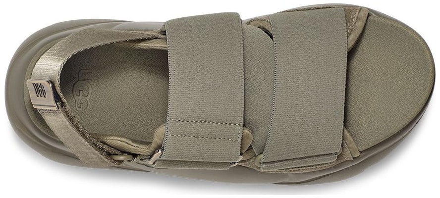 UGG LA 雲系列 織物 輕盈舒適 時尚涼鞋 女款 苔綠色 Lookbook UGG LA 雲系列 織物 輕盈舒適 時尚涼鞋 女款 苔綠色