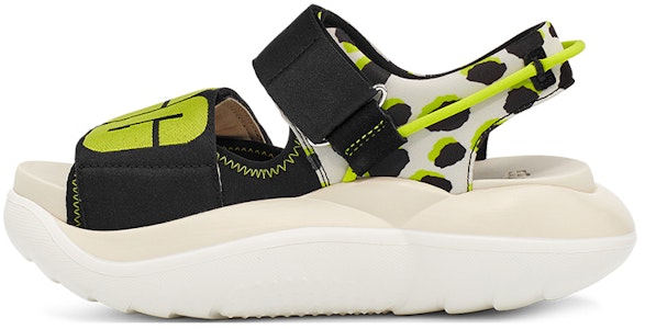 UGG LA 雲系列 織物 輕便透氣豹紋 時尚涼鞋 女款 海鹽色 Buy UGG LA 雲系列 織物 輕便透氣豹紋 時尚涼鞋 女款 海鹽色