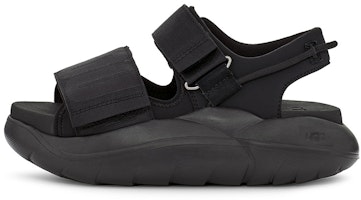 (Women) UGG LA Cloud Series Black 'Fabric Thick-Soled Velcro Sandal' 1125103-BLK (Women) UGG LA Cloud Series Black 'Fabric Thick-Soled Velcro Sandal' 1125103-BLK
