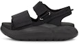 Buy (W) Sandal Velcro Tapak Tebal UGG LA Cloud Series Hitam 'Kain' 1125103-BLK