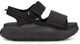 Order (W) Sandal Velcro Tapak Tebal UGG LA Cloud Series Hitam 'Kain' 1125103-BLK