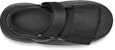 (W) Sandal Velcro Tapak Tebal UGG LA Cloud Series Hitam 'Kain' 1125103-BLK