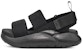 (W) UGG LA Cloud Siri Hitam 'Sandal Fesyen Tebal Retro Selesa' 1136814-BLK